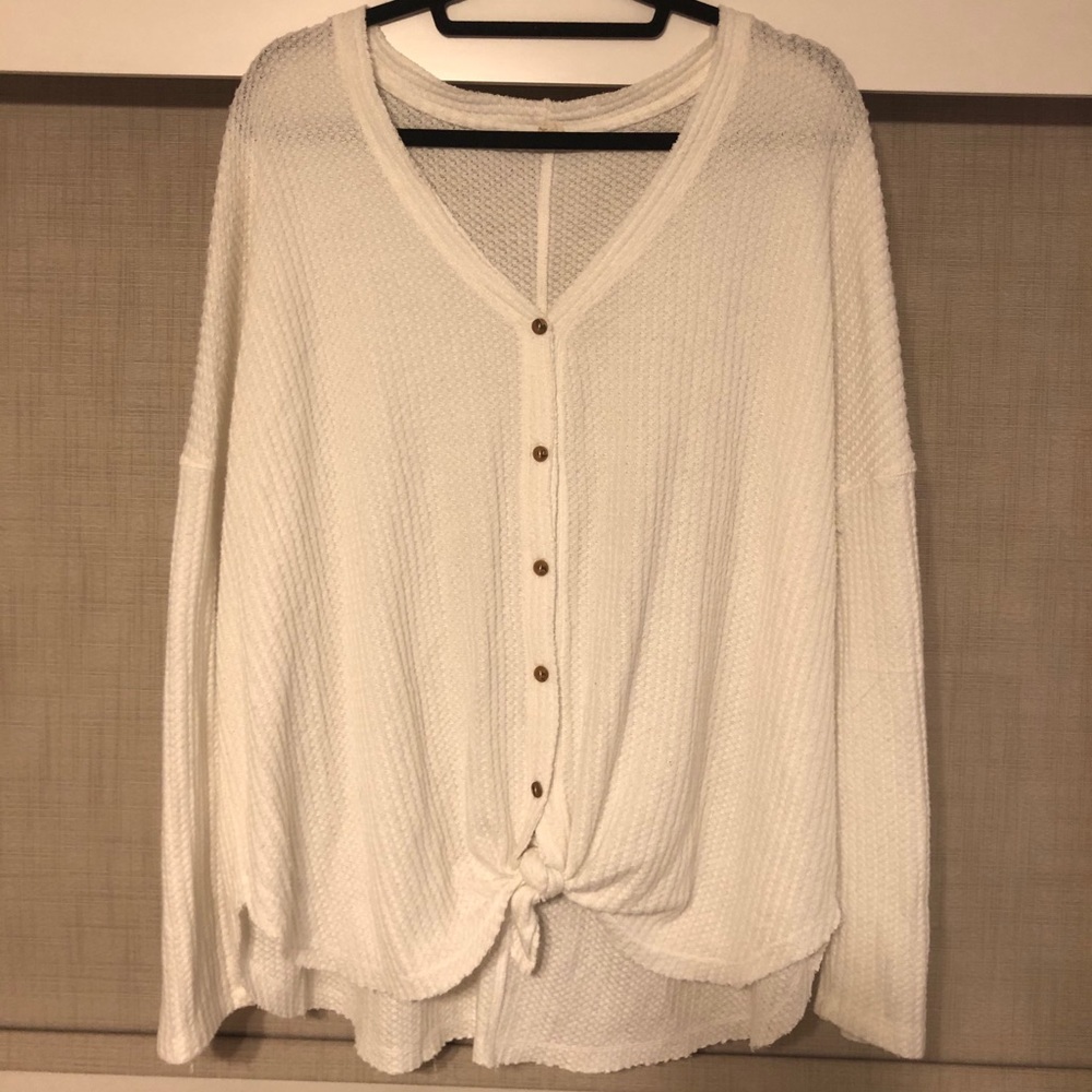 Waffle Knit long sleeve WishList